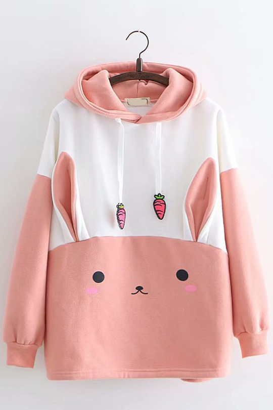 pink of hoodie