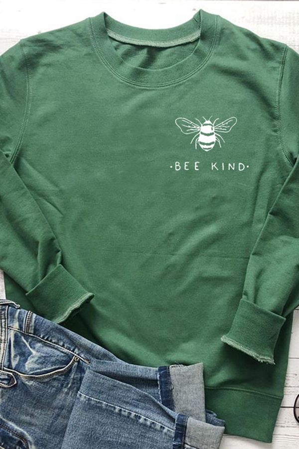 bee nice sweatshirt