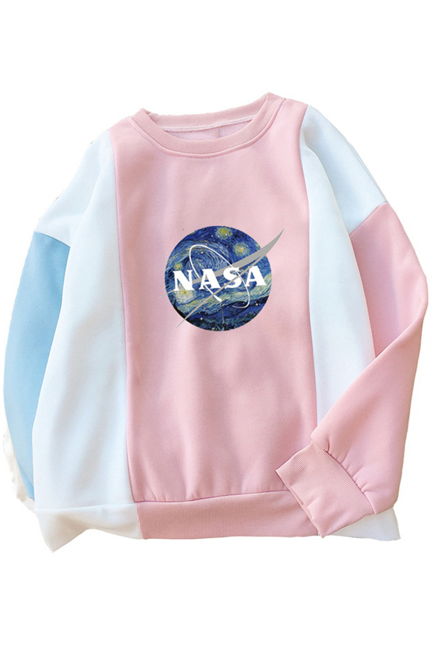 blue nasa sweatshirt