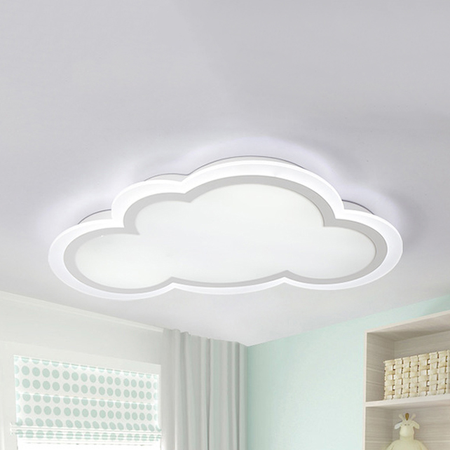 Baby Bedroom Cloud Ceiling Mount Light, Ceiling Lights For Baby Nursery Uk