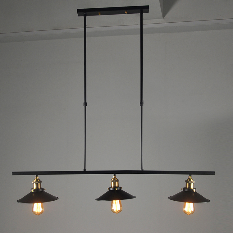 

3 Light Kitchen Island Pendant Industrial Style Chandelier