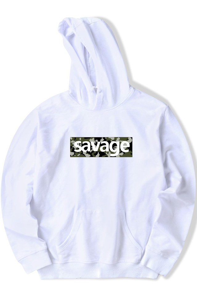 savage camo hoodie