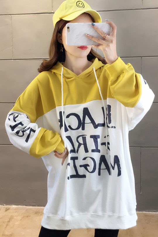 girls oversized sweatshirt