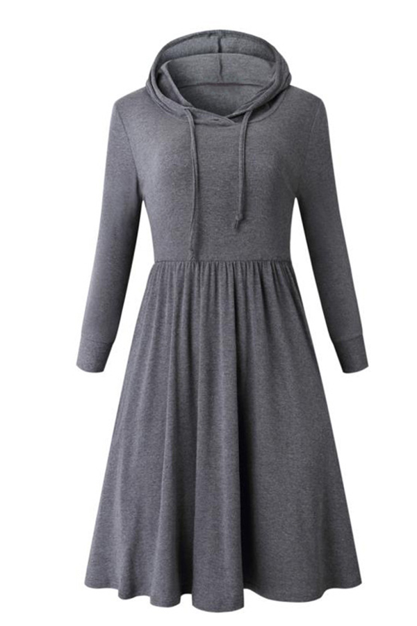 long sleeve sweatshirt dress