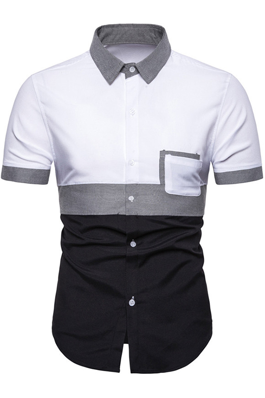 mens white slim fit oxford shirt