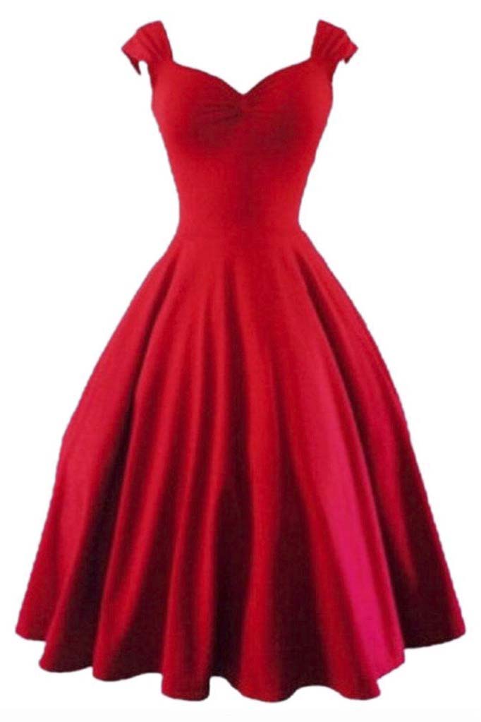 Красное платье своими руками
