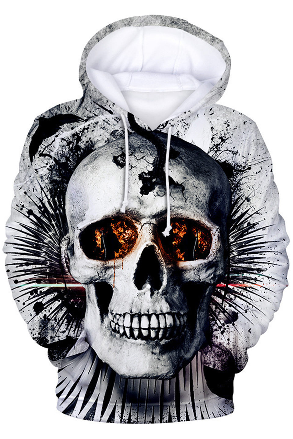 skull pullover hoodies