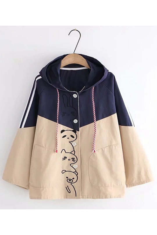 cute hooded jackets