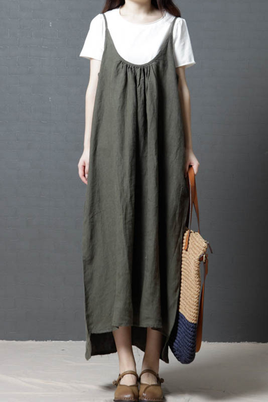 ankle length jumper dress