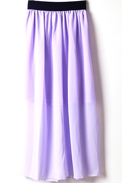 light purple maxi skirt