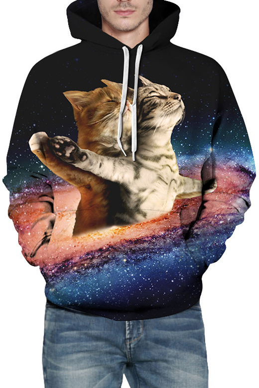 cat galaxy hoodie