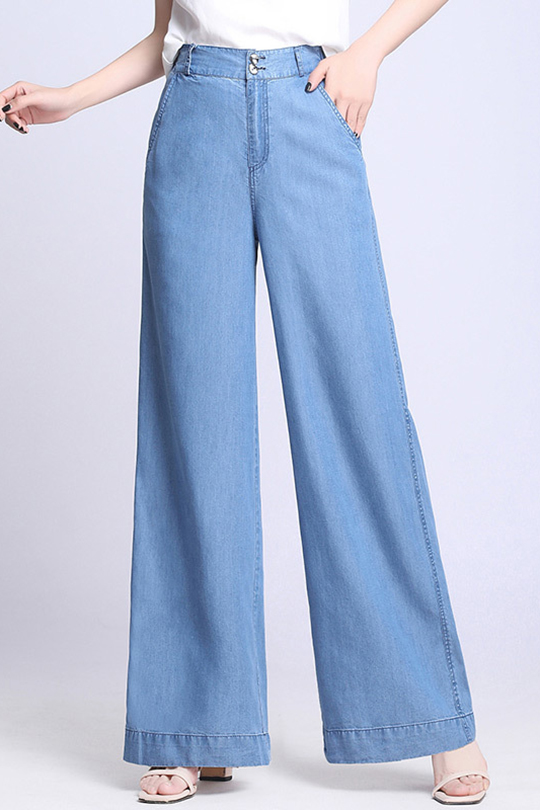 loose fit high rise pants
