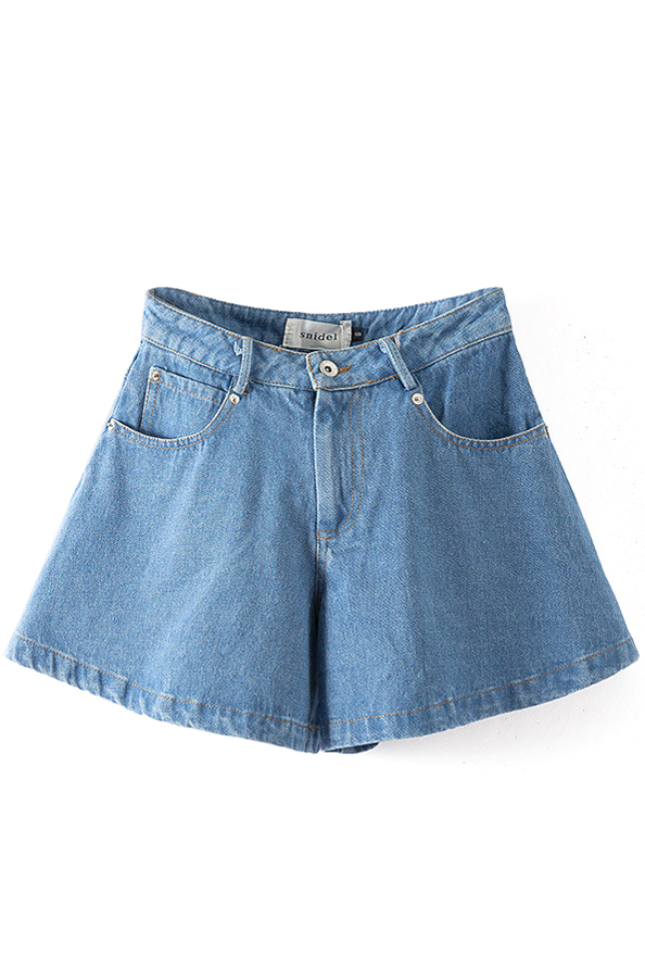flare jeans short