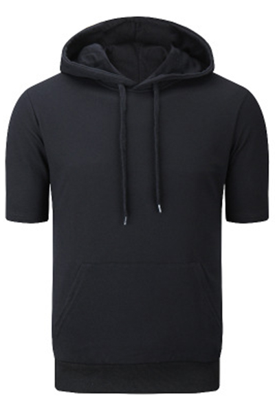 short sleeve basketball hoodie