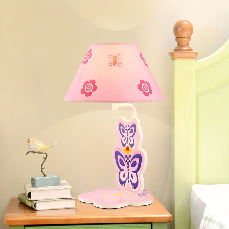 Lovely Erfly 1 Bulb Table Lamp With, Lamps For Girl Room