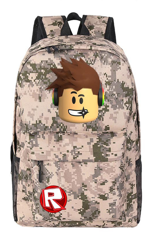 camouflage school bag