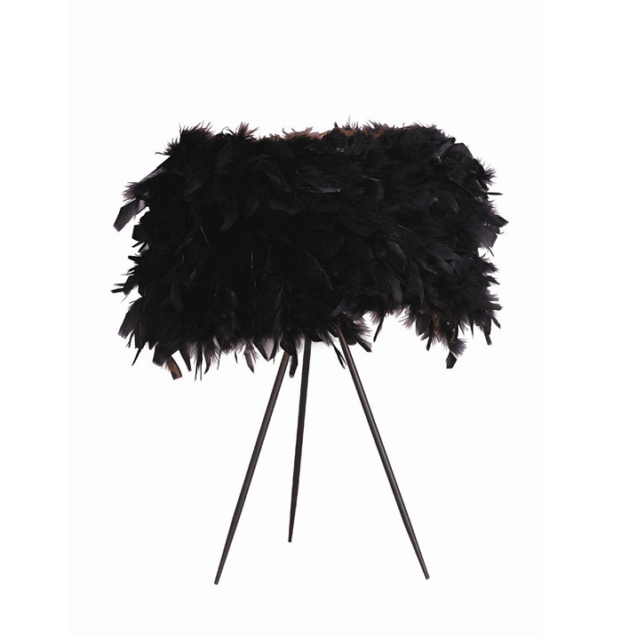 

11.8Wide Romantic and Beautiful Feather Designer Table Lamp