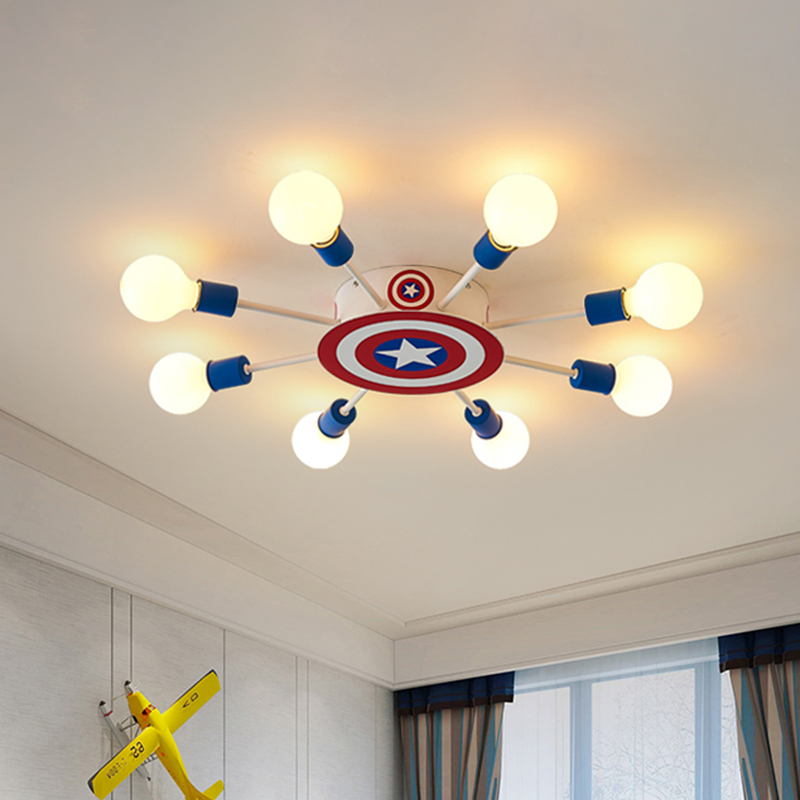 Details about   Children's Room Ceiling Light Lamp "Bertram Bear"; hand-crafted and individually show original title 