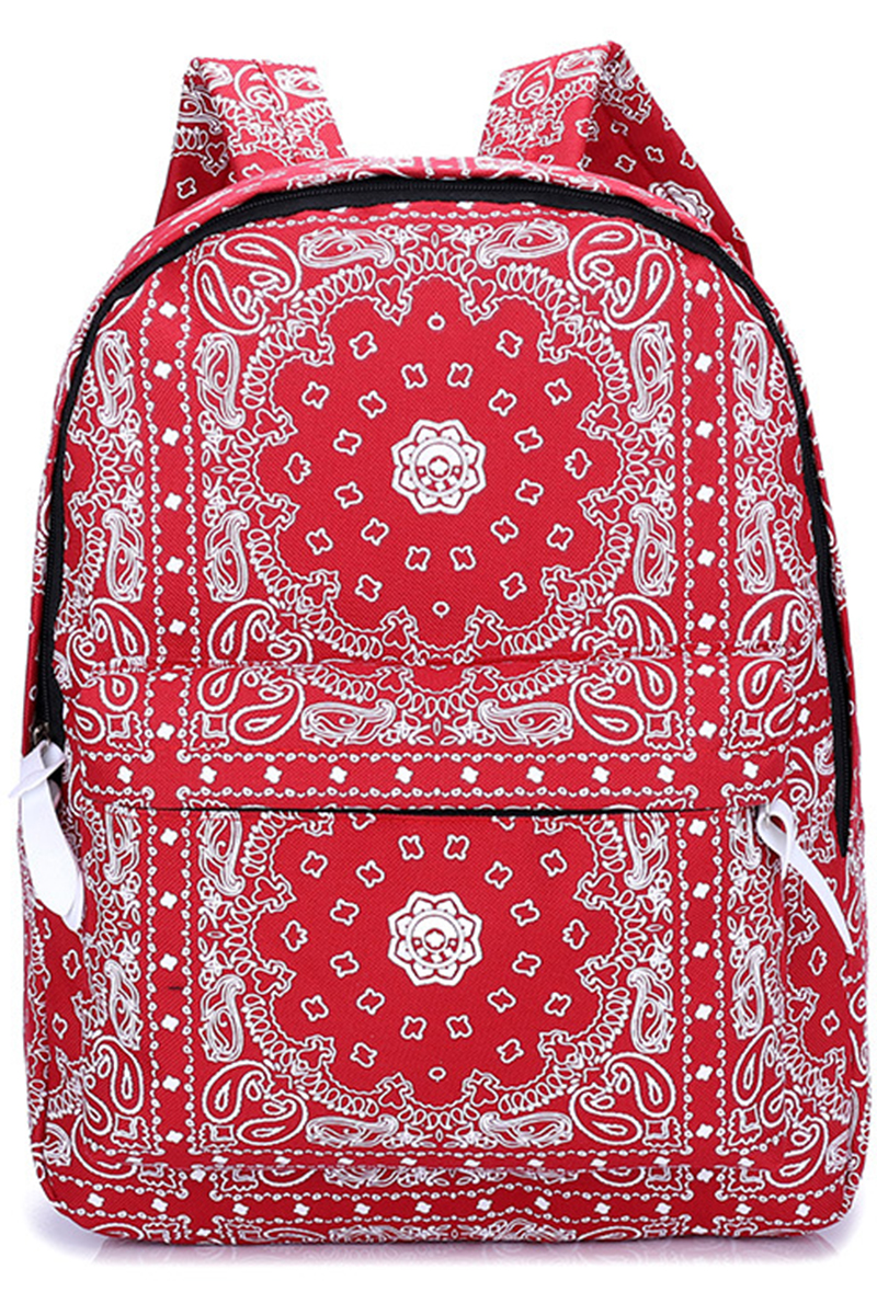 tribal print backpack