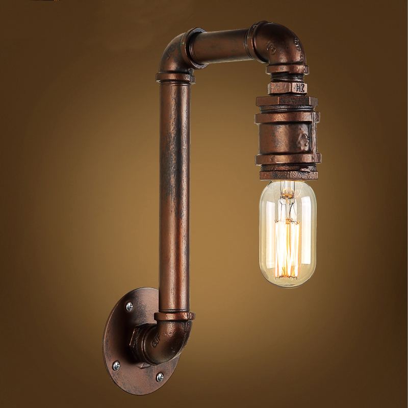 

12'' Height Aged Copper Finish Sconce Wall Lamp