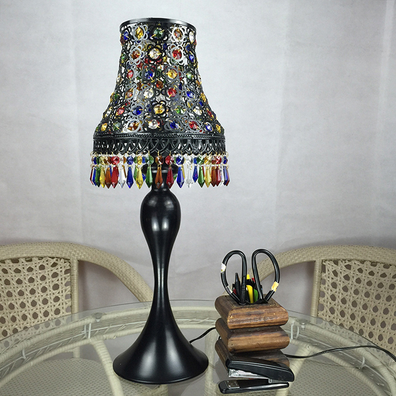 bohemian style table lamps