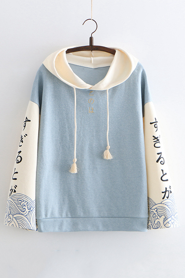 hoodies with japanese text