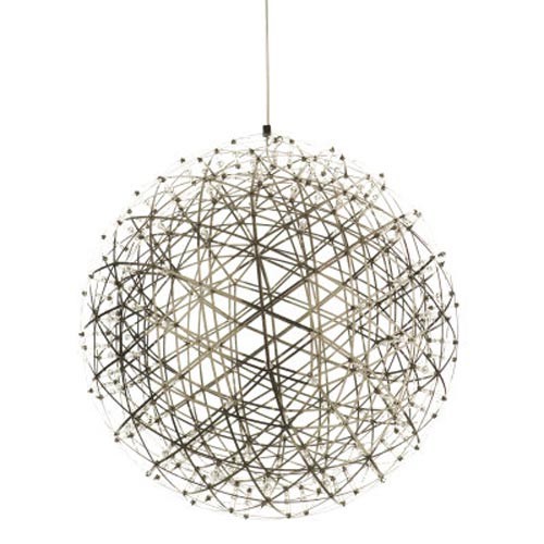 

12" Sparkling LED Ball Suspension Pendant