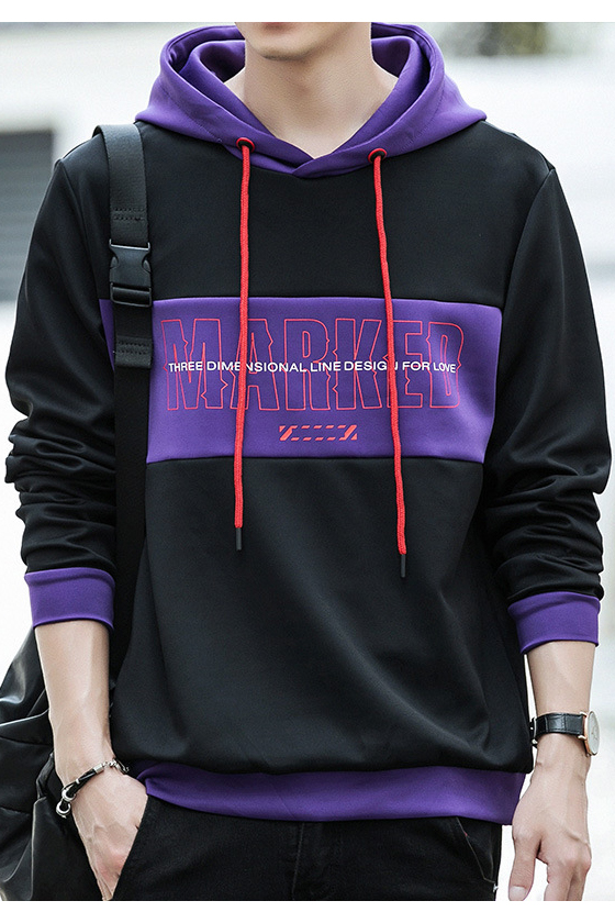 purple sweatshirt mens