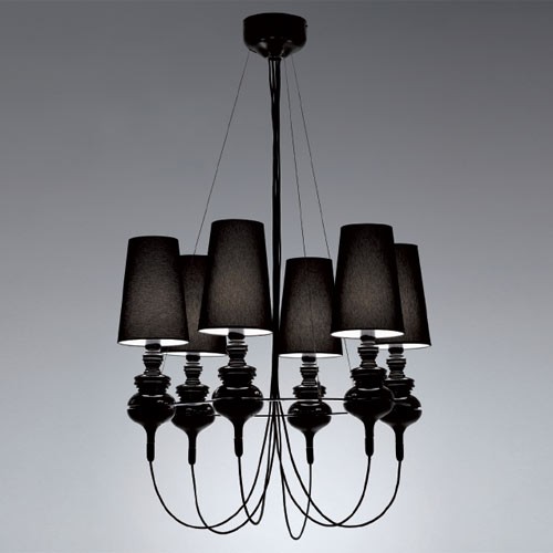 

29.5Wide 6-Light Empire Shaded Designer Chandelier Light