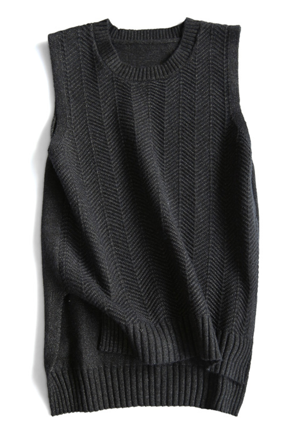 crew neck sweater vest